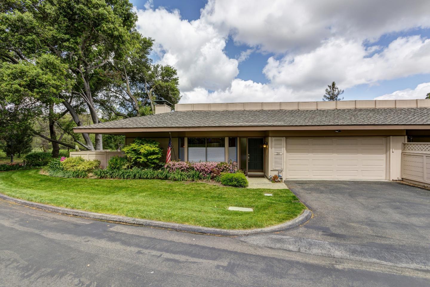 26 Deep Well Lane Los Altos, CA 94022 - Photo 2 of 39 a view of a yard in front of house