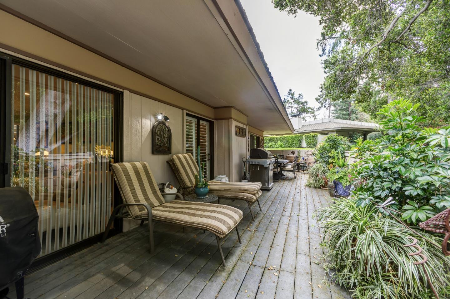 26 Deep Well Lane Los Altos, CA 94022 - Photo 34 of 39 a view of balcony with furniture and garden
