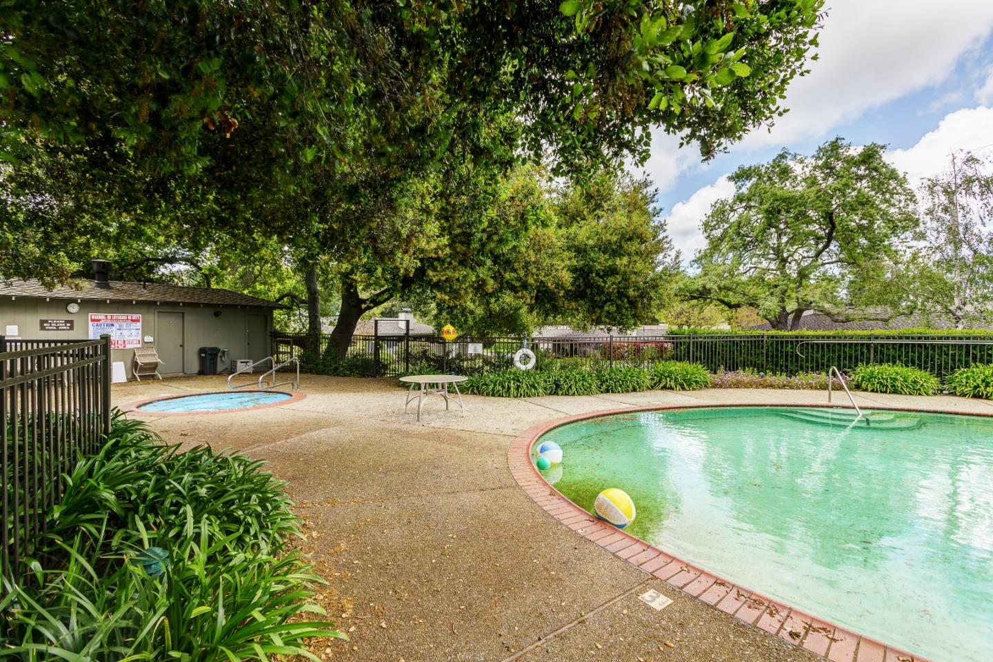 26 Deep Well Lane Los Altos, CA 94022 - Photo 37 of 39 a view of a swimming pool with a patio