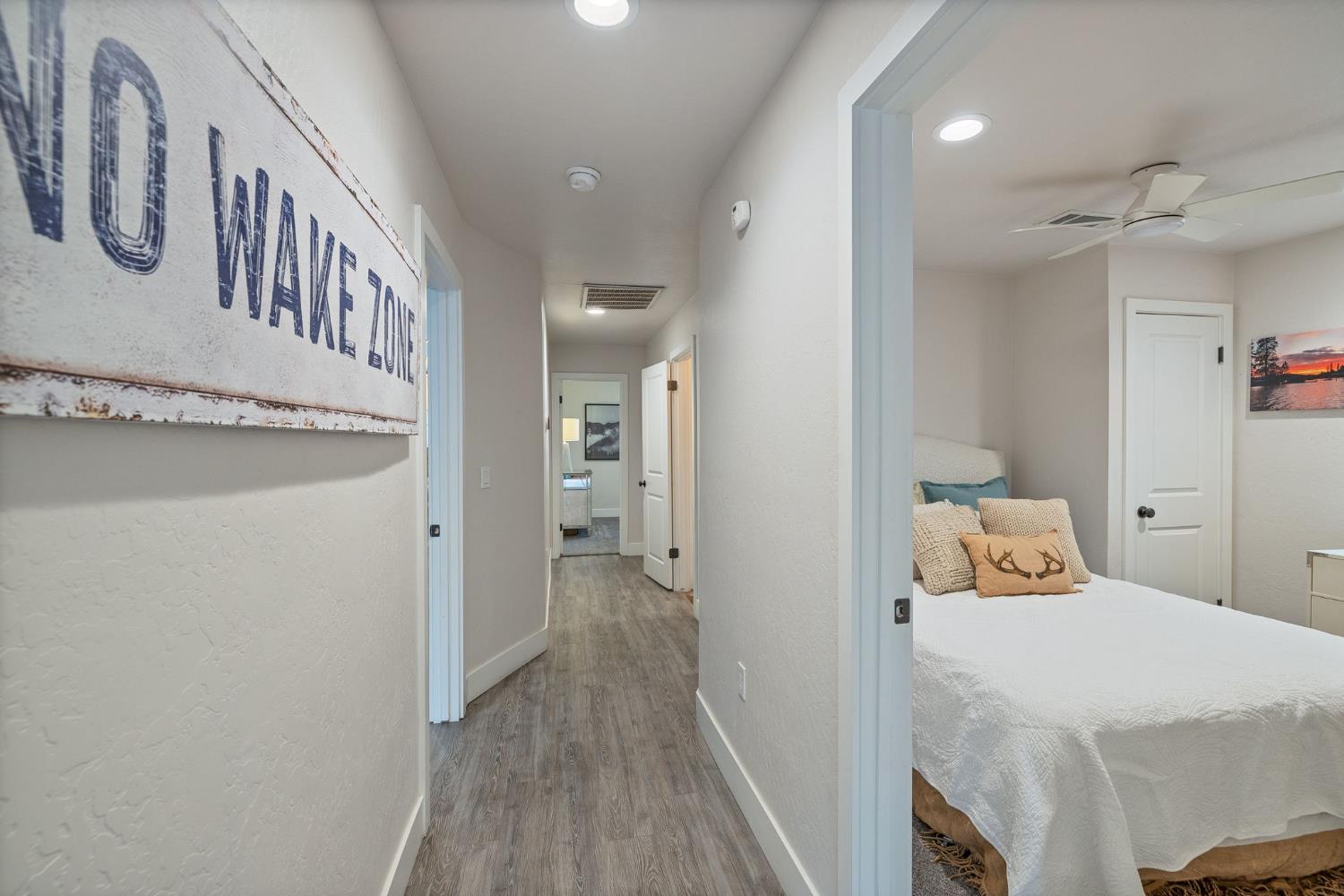 39253 Robin Bass Lake, CA 93604 - Photo 29 of 86 a bedroom with a bed and wooden floor