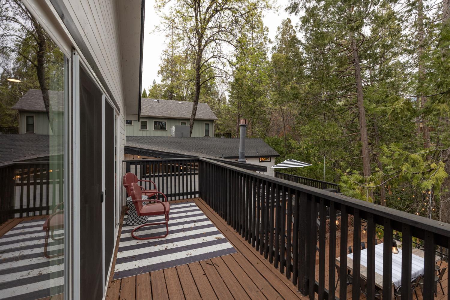 39253 Robin Bass Lake, CA 93604 - Photo 54 of 86 a view of a balcony with wooden floor