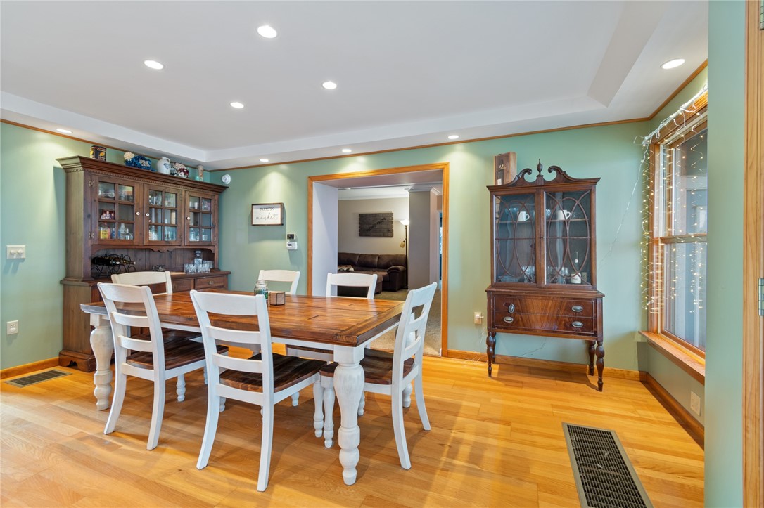 4244 Pearsall Road Williamson, NY 14589 - Photo 34 of 45 Updated ambient lighting- beautifully finished har