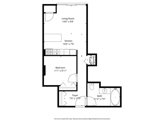 $1,950 | 1620 South Michigan Avenue, Unit 816, Chicago, IL 60616