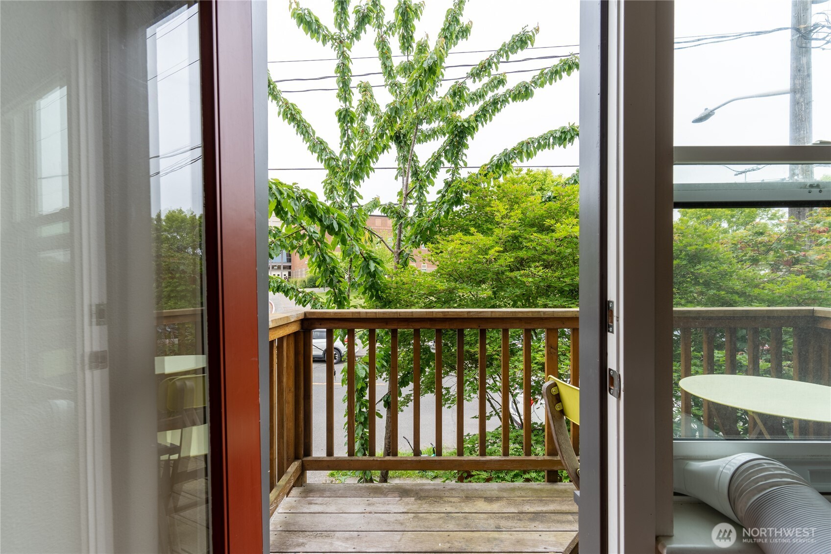 1419 Northwest 65th Street, Unit B Seattle, WA 98117 - Photo 24 of 26 a view of balcony with furniture