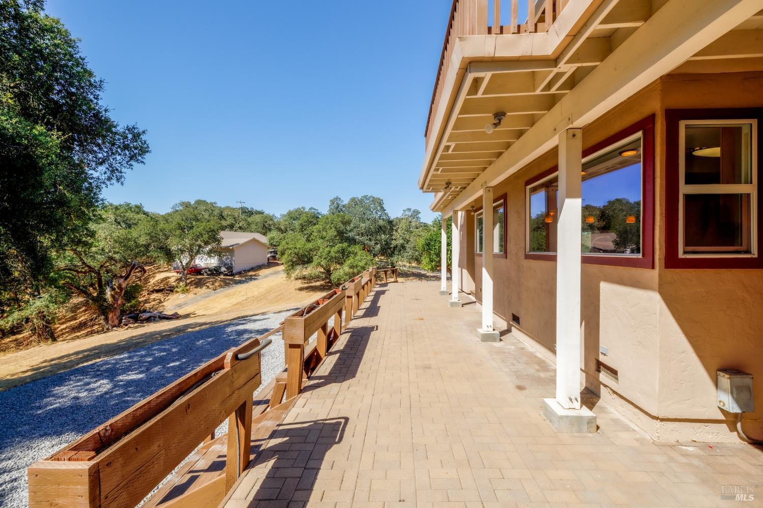 1088 Palomino Road Cloverdale, CA 95425 - Photo 6 of 41 a view of a balcony with chairs