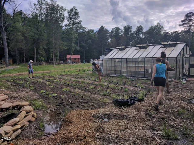 a view of a backyard with of the house