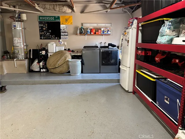 a view of a storage & utility room