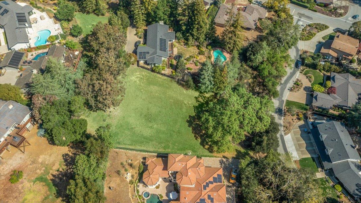 0 Echo Loop San Jose, CA 95120 - Photo 9 of 26 an aerial view of residential house with outdoor space and trees all around