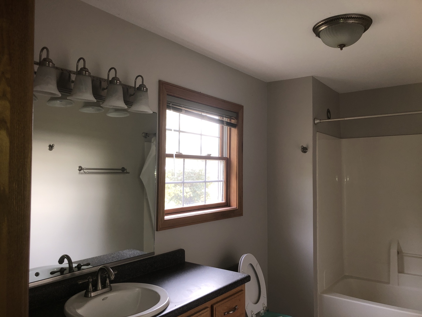 101 East Third Dewitt, IL 61735 - Photo 6 of 15 a bathroom with a sink and a window