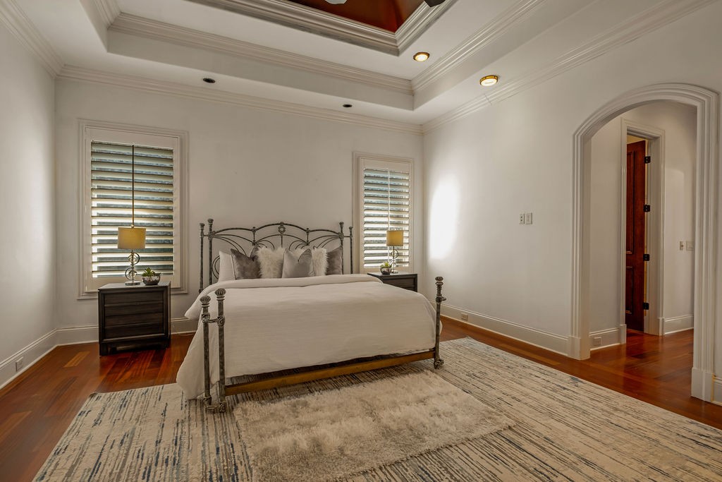 110 Devan Kishan Way Mount Juliet, TN 37122 - Photo 30 of 76 a bedroom with a bed and wooden floor