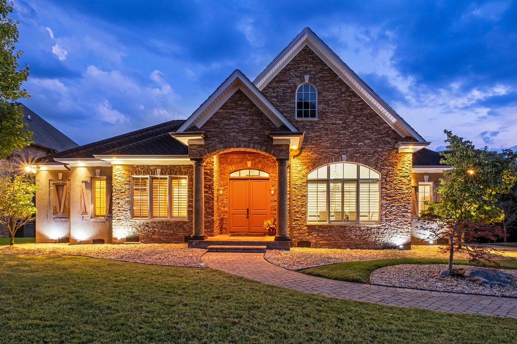 110 Devan Kishan Way Mount Juliet, TN 37122 - Photo 4 of 76 a front view of a house with a yard