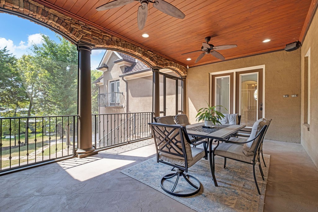 110 Devan Kishan Way Mount Juliet, TN 37122 - Photo 56 of 76 a view of a porch with furniture and a yard