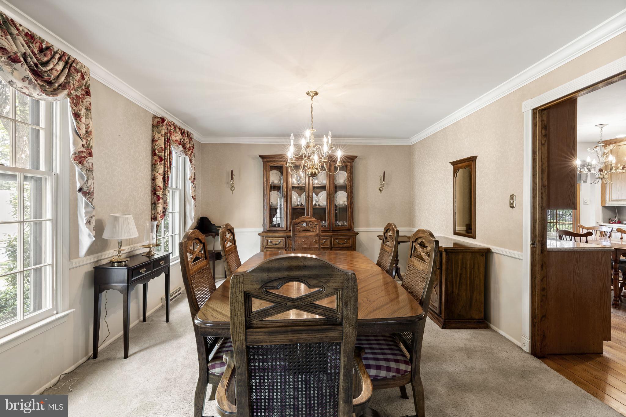 16 Whitby Road Cherry Hill, NJ 08003 - Photo 9 of 28 a view of a dining room with furniture and chandelier