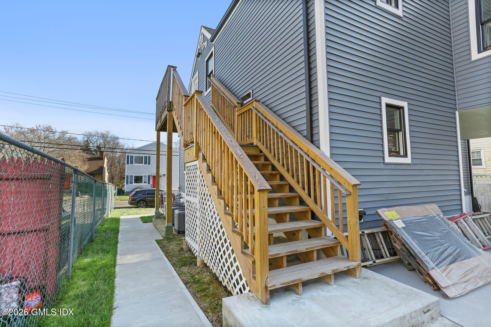 35 Euclid Avenue, Unit B Stamford, CT 06902 - Photo 2 of 27 a view of a house with wooden stairs