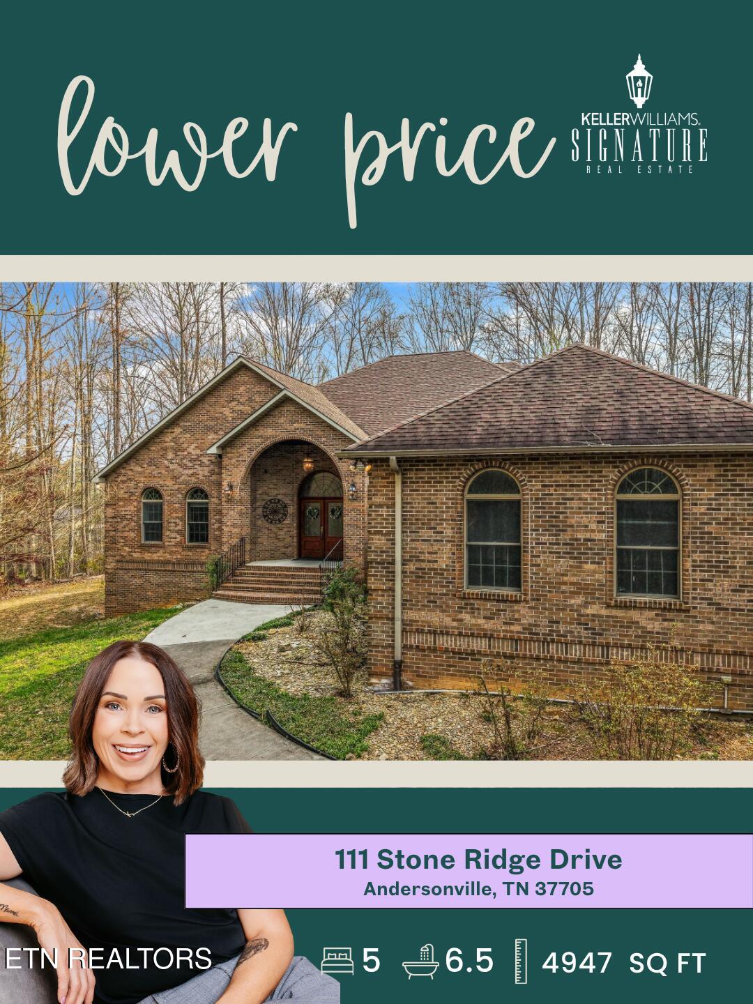 111 Stone Ridge Drive Andersonville, TN 37705 - Photo 1 of 55 lower price