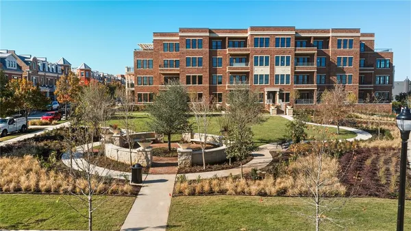a view of a building with outdoor space