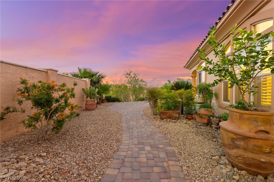 4 Vía Ravello Henderson, NV 89011 - Photo 28 of 31 Spacious Side Backyard