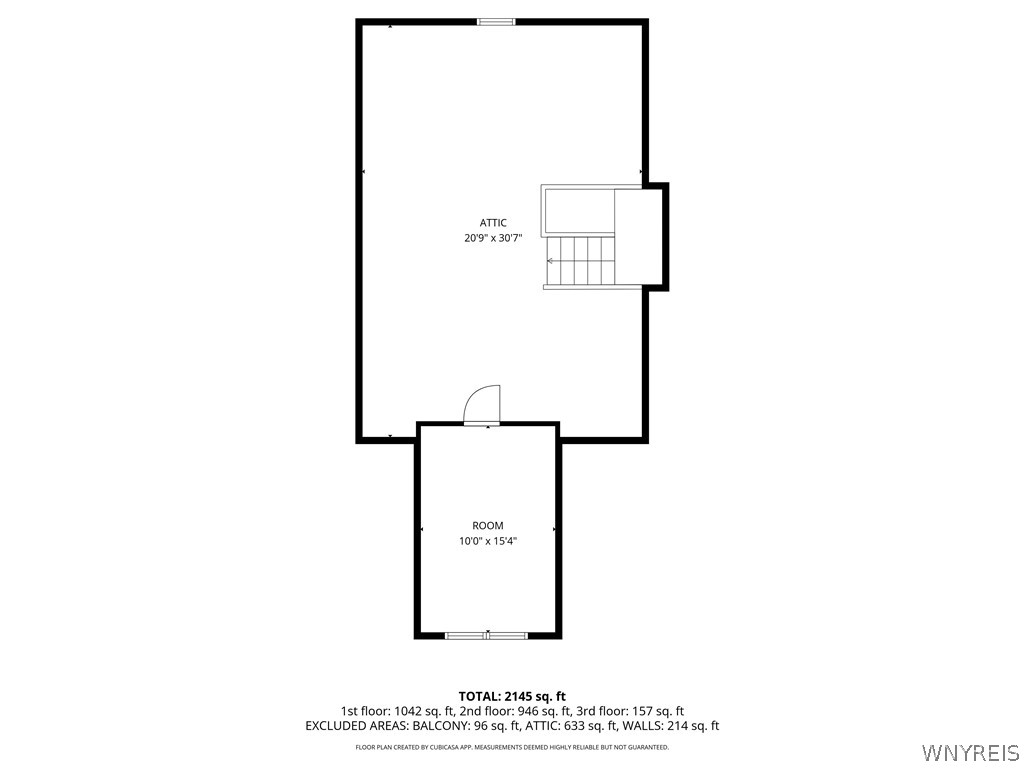95 Custer Street Buffalo, NY 14214 - Photo 43 of 43 Attic Space