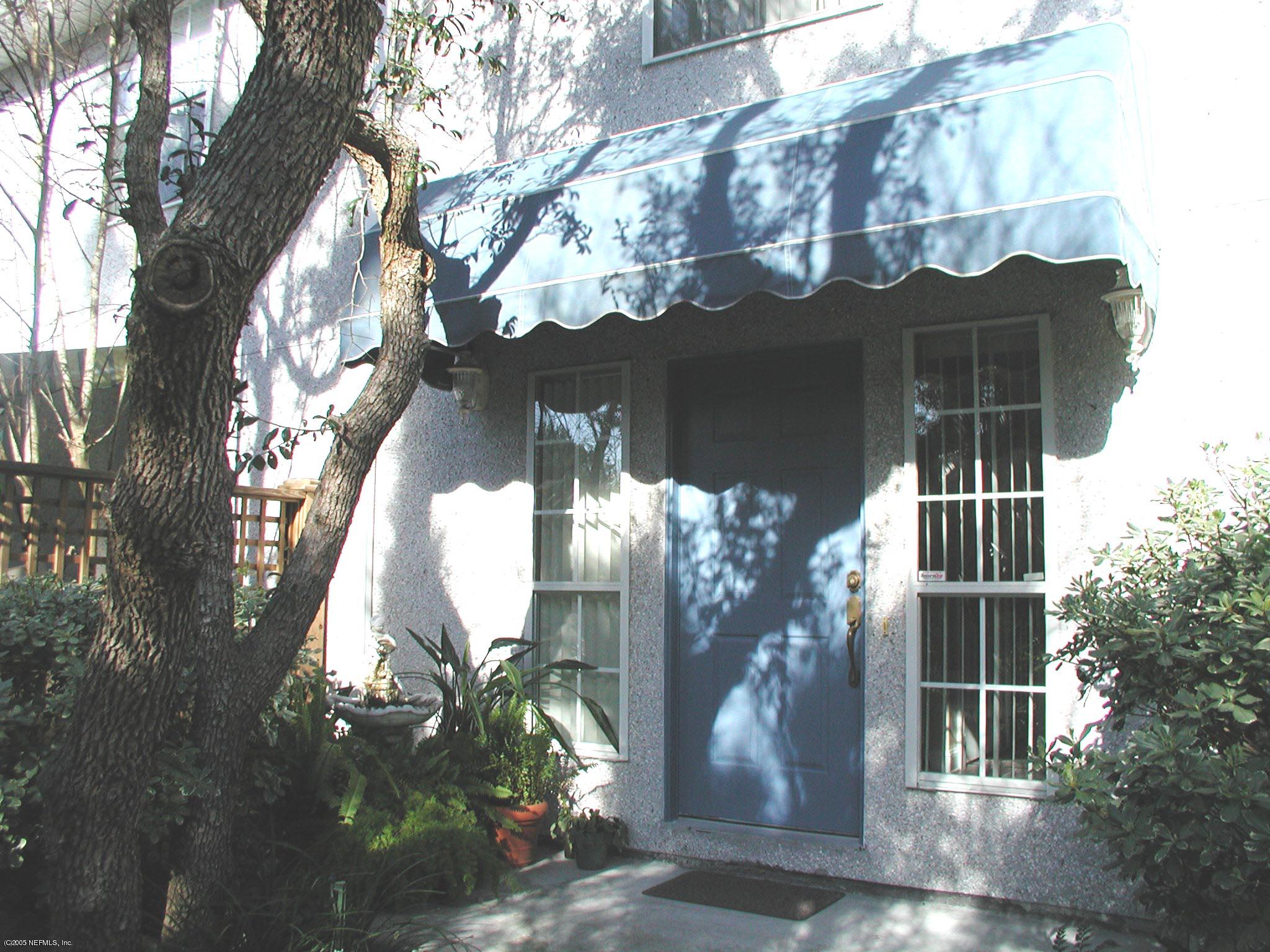 79 Shell Street Atlantic Beach, FL 32233 - Photo 2 of 20 Front Door w/Custom Awning