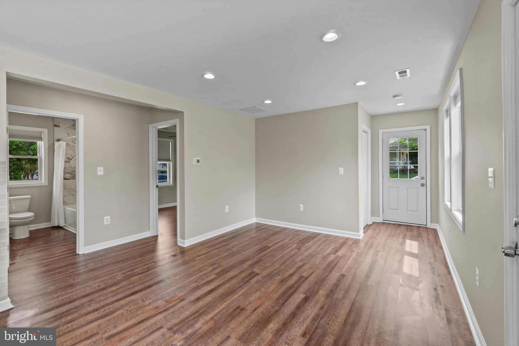 14 Montrose Road Pasadena, MD 21122 - Photo 13 of 19 wooden floor in an empty room with wooden floor