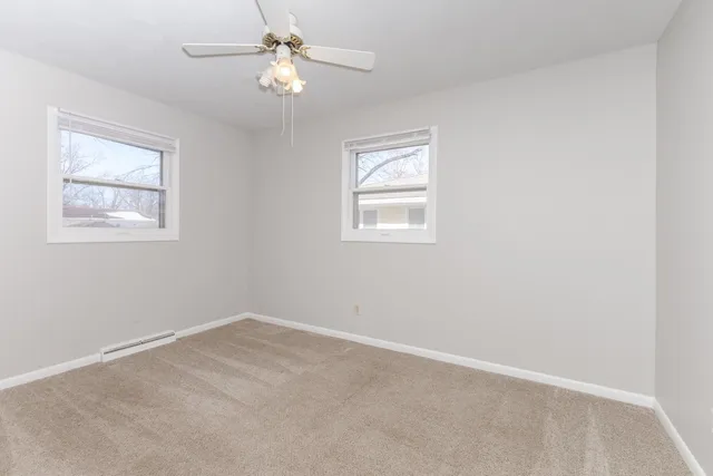 a view of empty room