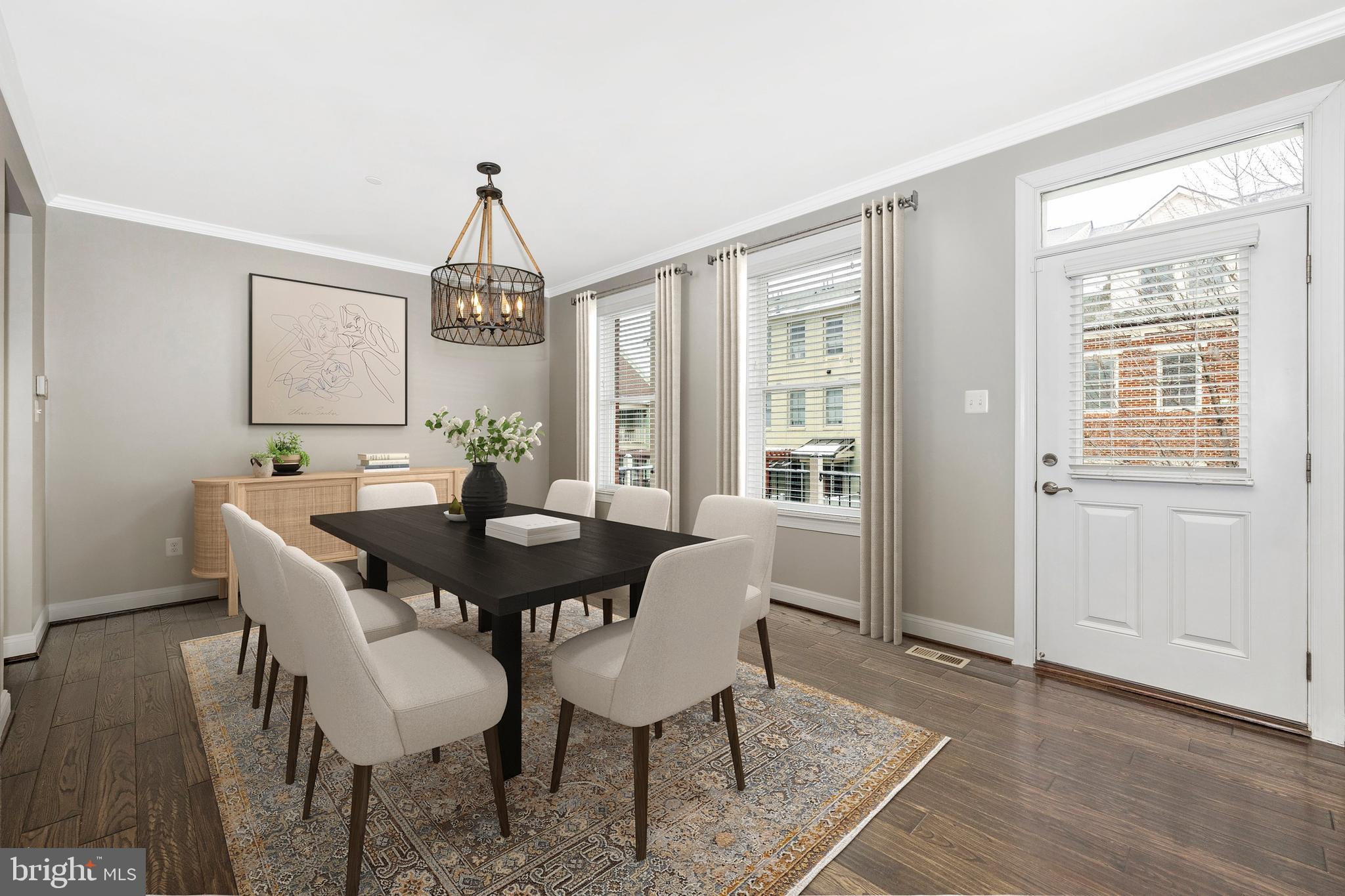 2 Maxwell Square Frederick, MD 21701 - Photo 16 of 59 Dining Area/Door to the balcony
(Virtually Staged)