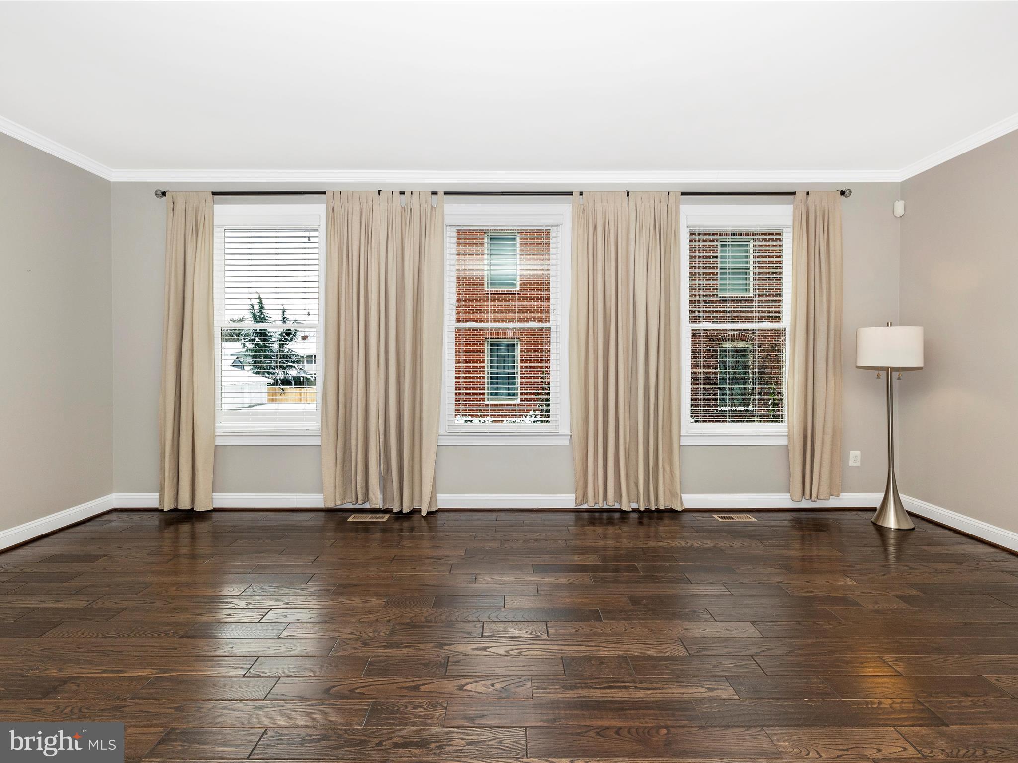 2 Maxwell Square Frederick, MD 21701 - Photo 9 of 59 a view of empty room with wooden floor and fan