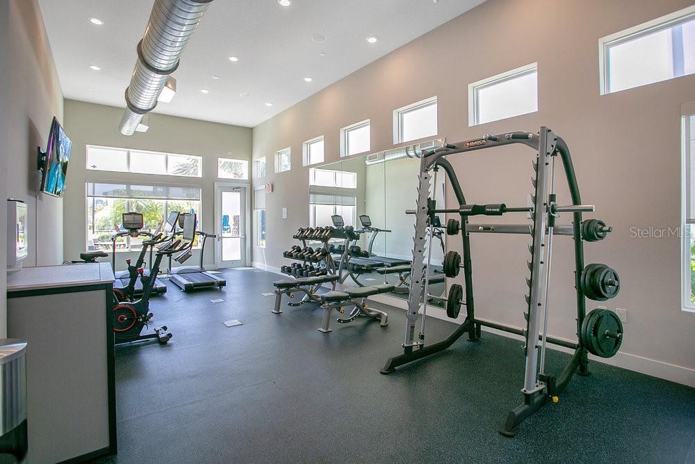 7404 Oconee Street Reunion, FL 34747 - Photo 44 of 87 a view of a room with gym equipment