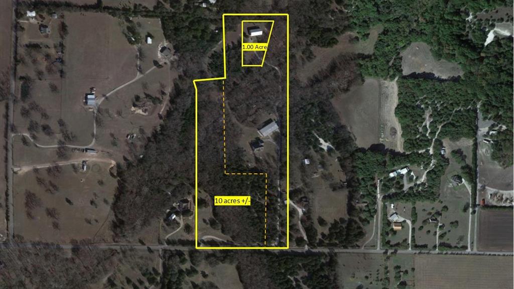 an aerial view of a residential houses