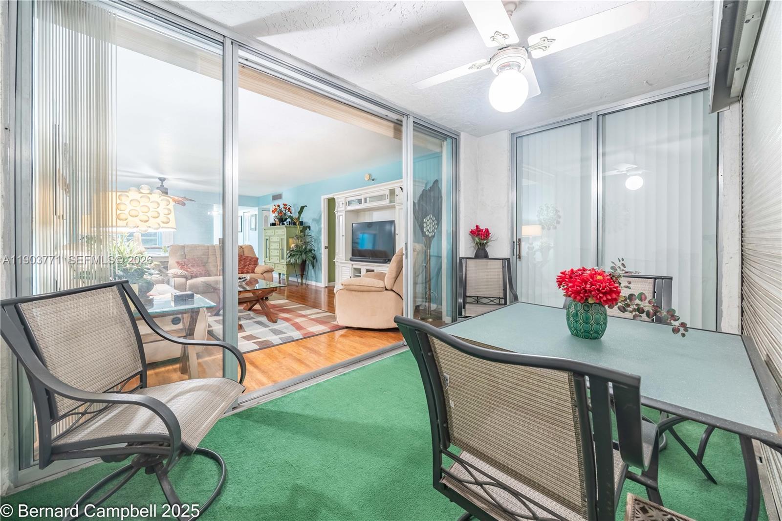 3910 Inverrary Boulevard, Unit 406B Lauderhill, FL 33319 - Photo 19 of 22 a view of a dining room with furniture window and outside view