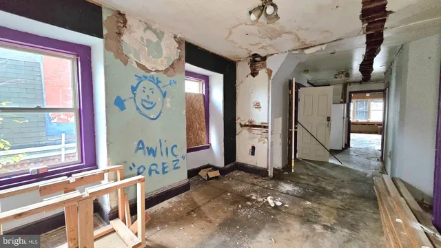 a view of an entryway