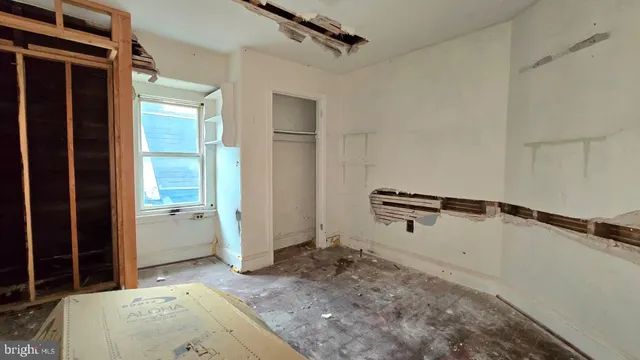 a street view with tall buildings