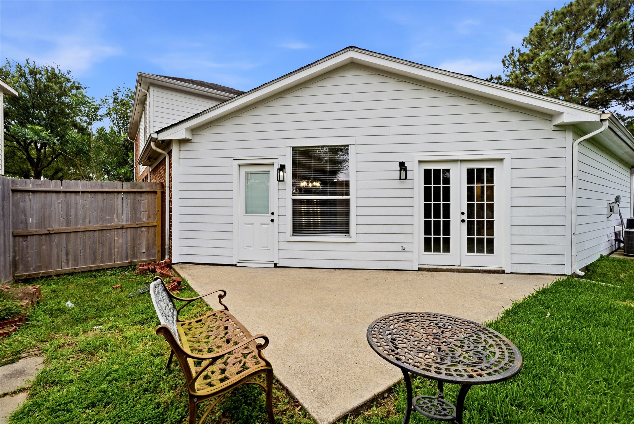 3711 Slocom Drive Katy, TX 77449 - Photo 39 of 46 a view of a house with backyard and sitting area