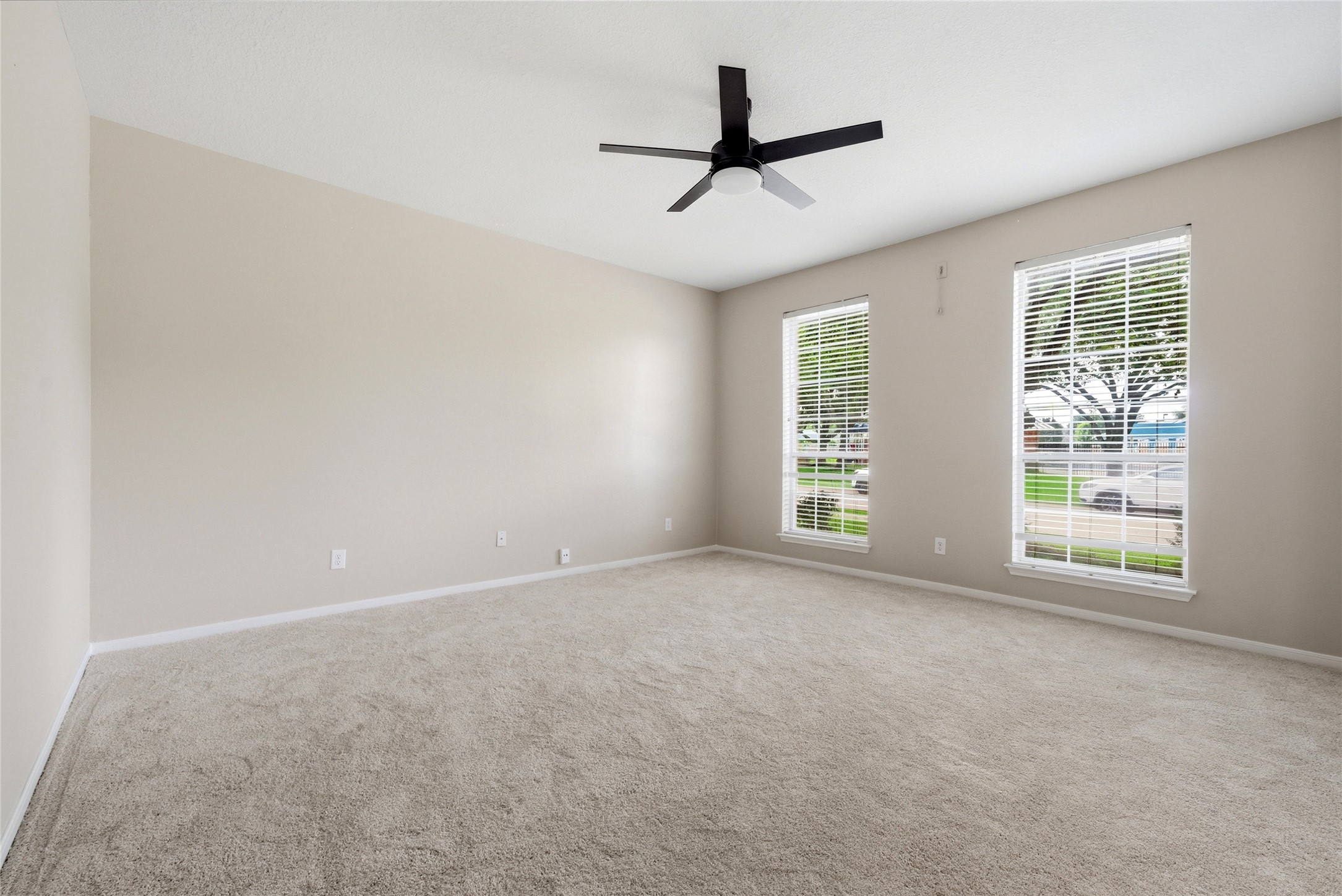 3711 Slocom Drive Katy, TX 77449 - Photo 7 of 46 a view of a livingroom with a ceiling fan and window