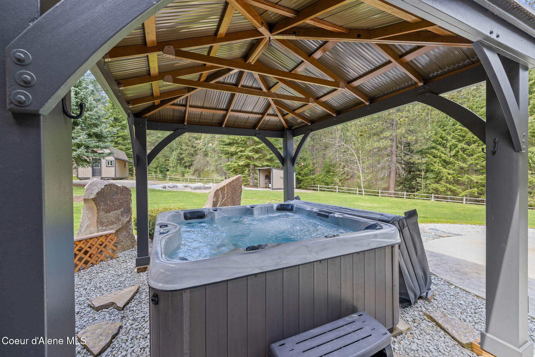 18722 West Rice Avenue Post Falls, ID 83854 - Photo 13 of 62 Hot Tub & Pergola