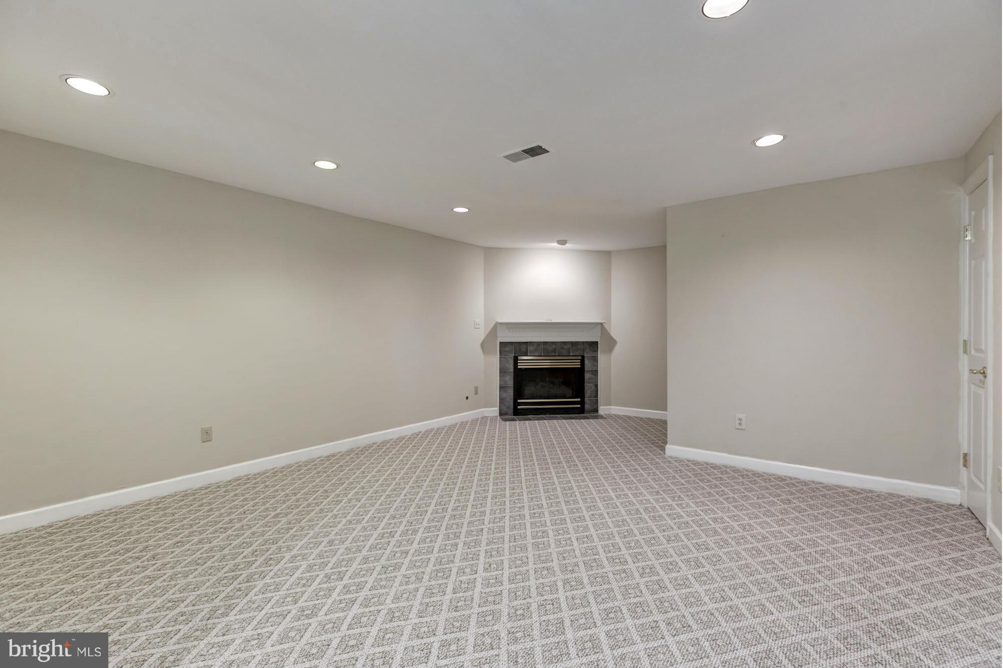 3645 Ransom Place Alexandria, VA 22306 - Photo 24 of 30 Rec Room with Gas Fireplace