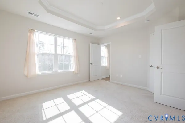 a view of small space with racks on the wall