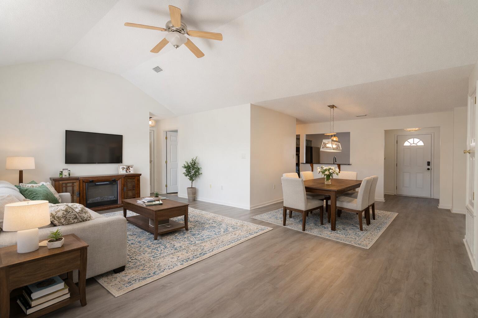 2233 Lewis Street Crestview, FL 32536 - Photo 4 of 29 Vaulted Ceiling/Luxury Vinyl Plank!