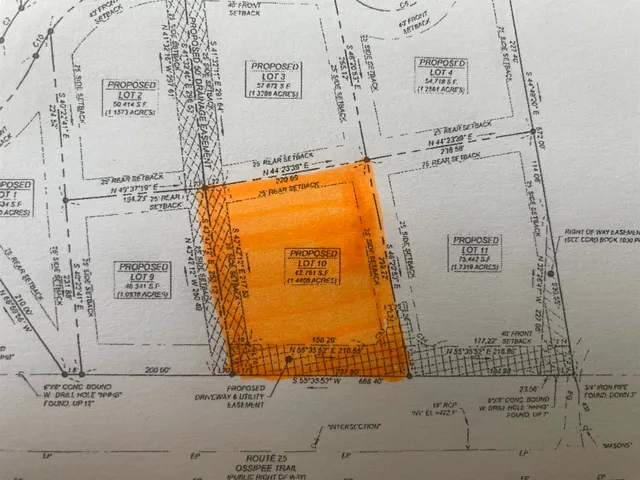 $89,900 | Lot 10 Squire Lane, Unit 10, Center Ossipee, NH 03814