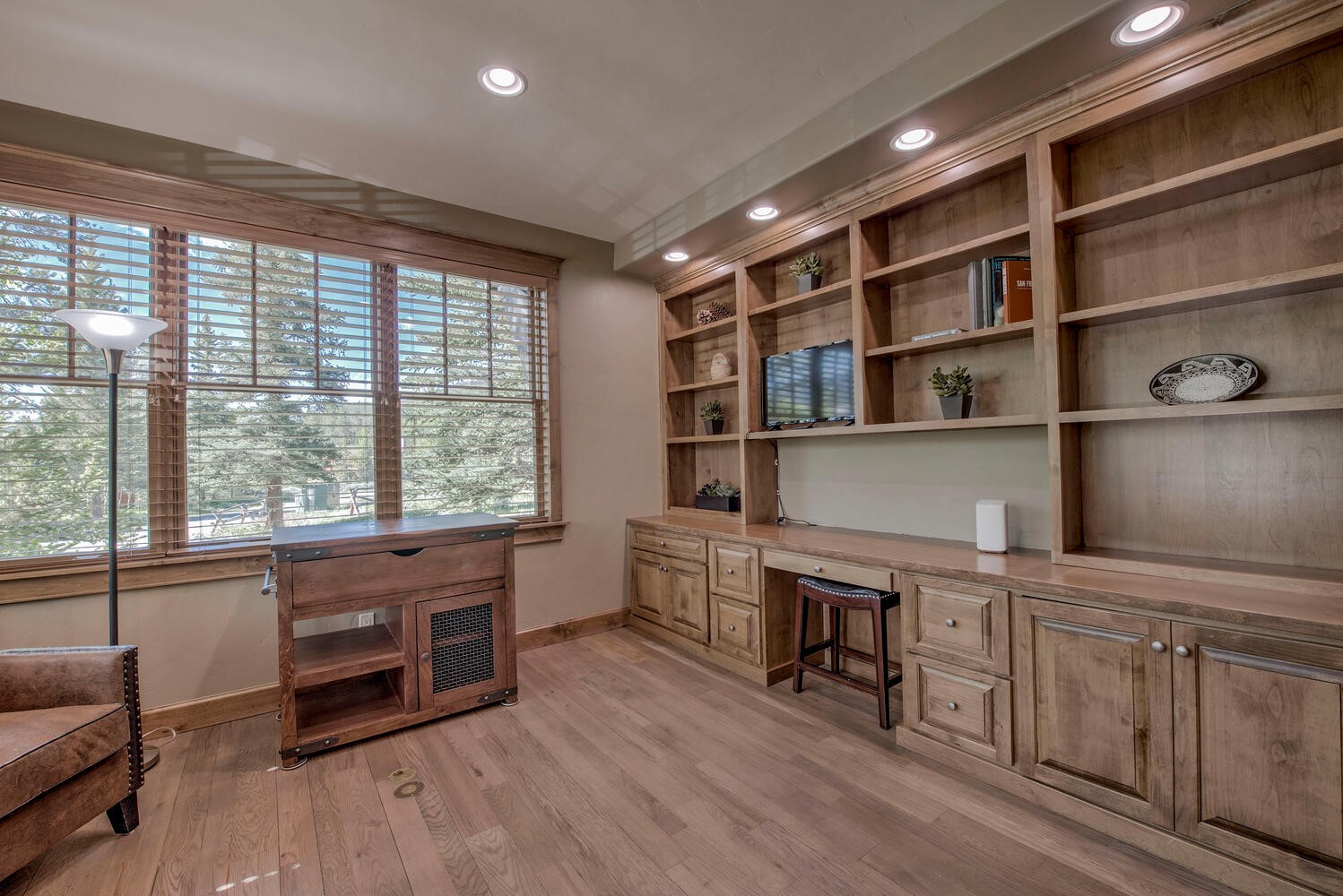 862 Penstemon Road Keystone, CO 80435 - Photo 14 of 49 main level office with beautiful built-ins