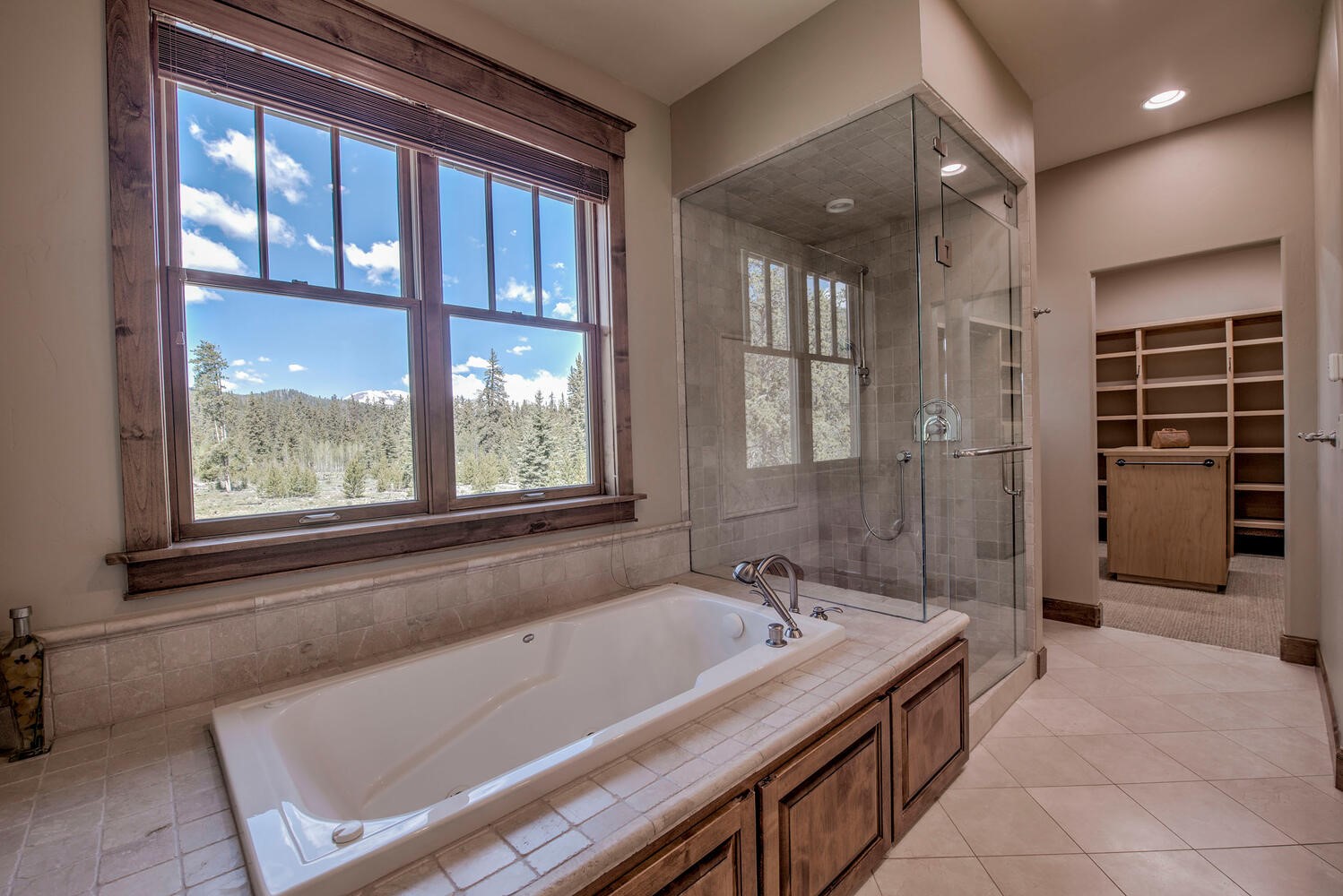 862 Penstemon Road Keystone, CO 80435 - Photo 22 of 49 Bathroom one of primary suite has a shower and soaking tub