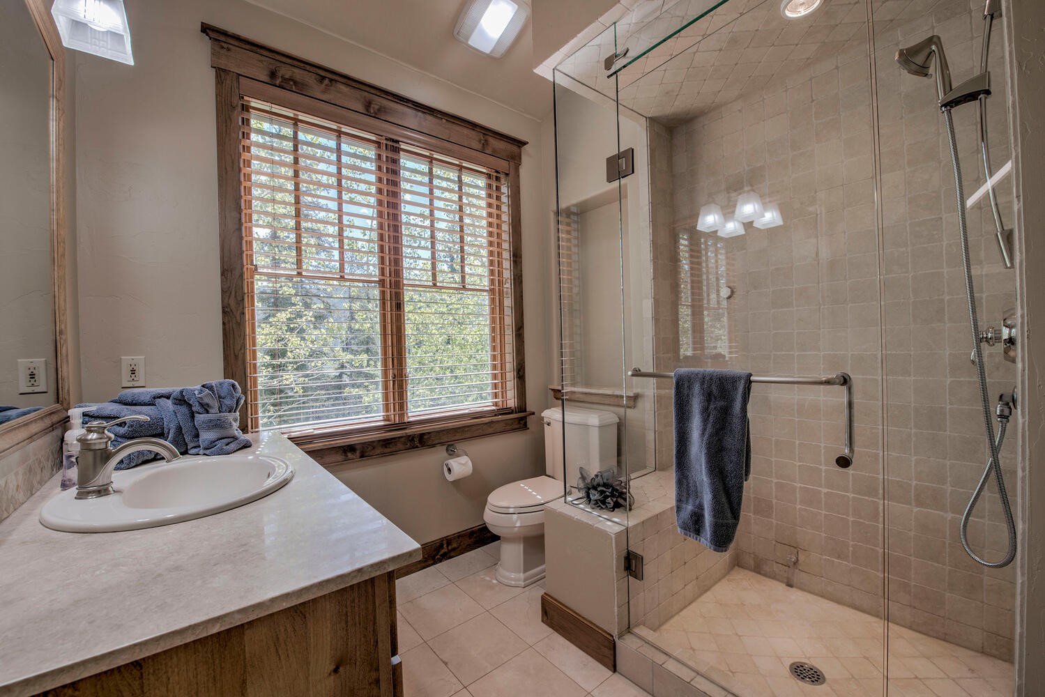 862 Penstemon Road Keystone, CO 80435 - Photo 24 of 49 Bathroom 2 of primary suite has a steam shower and walk in closet.