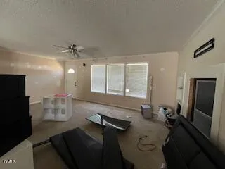 a bathroom with a sink a large mirror and a shower