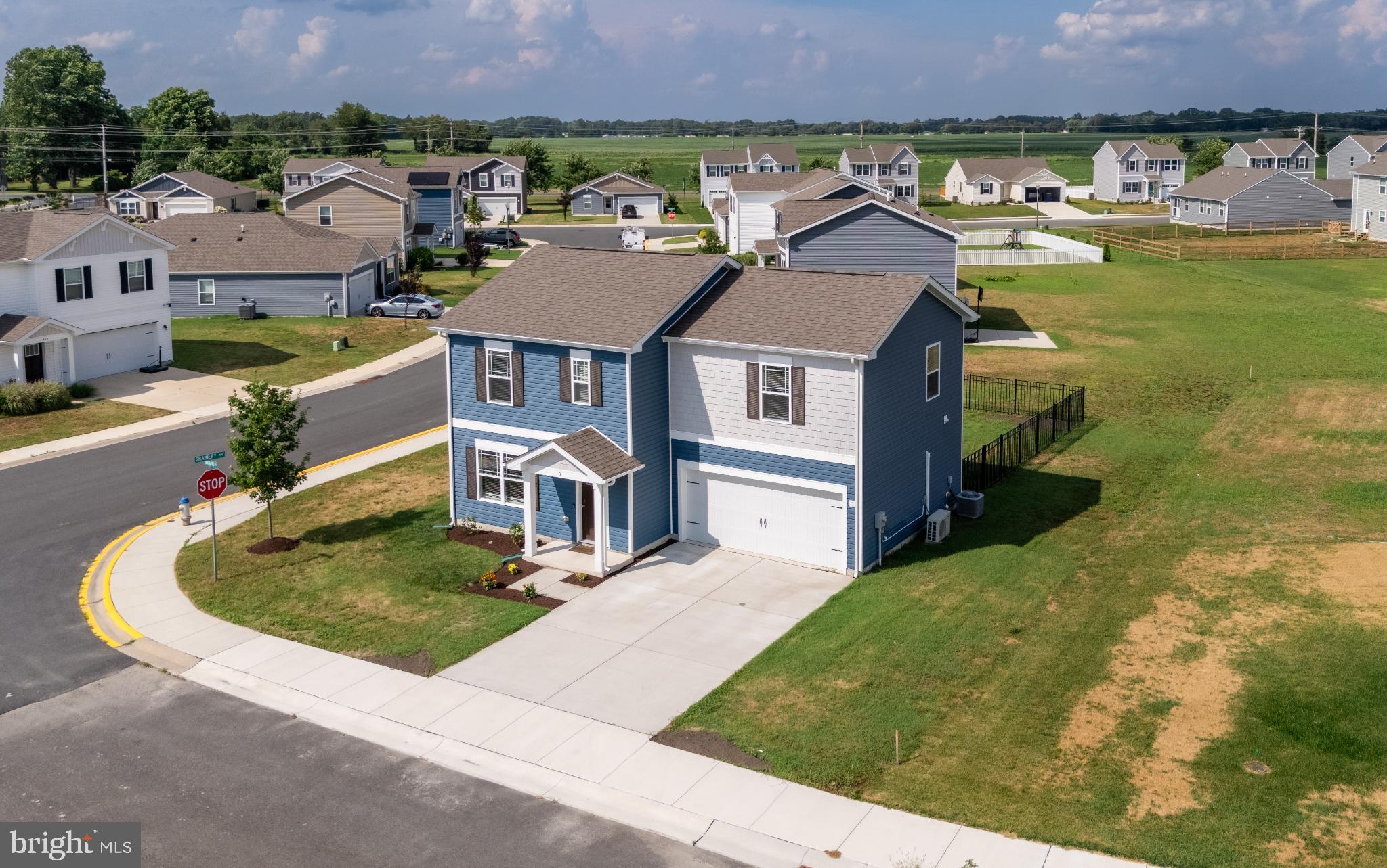 3 Orchard Road Seaford, DE 19973 - Photo 2 of 45 an aerial view of residential houses with outdoor space and swimming pool