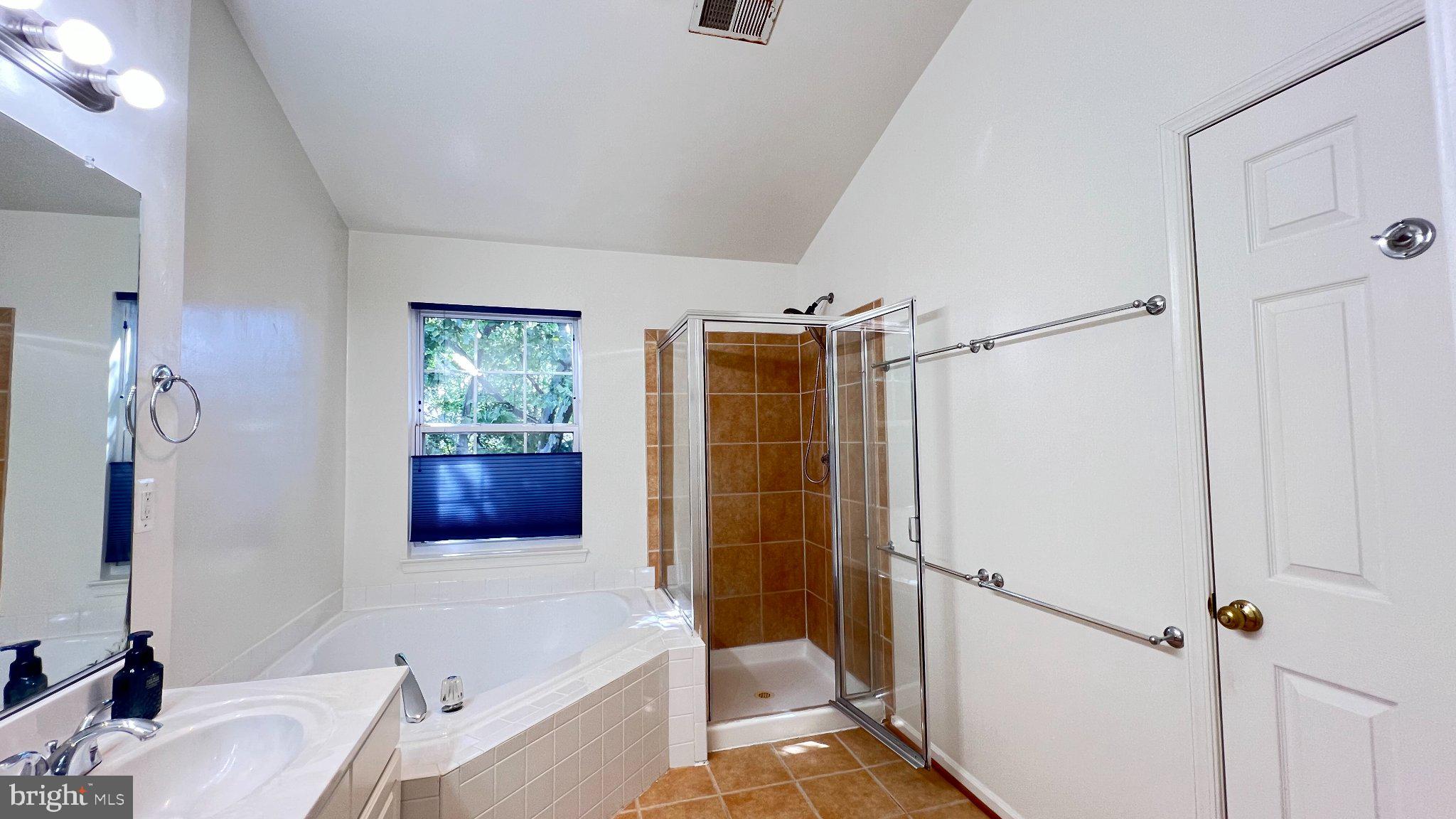 4100 Flower Fairfax, VA 22030 - Photo 30 of 47 a bathroom with a tub toilet sink and mirror