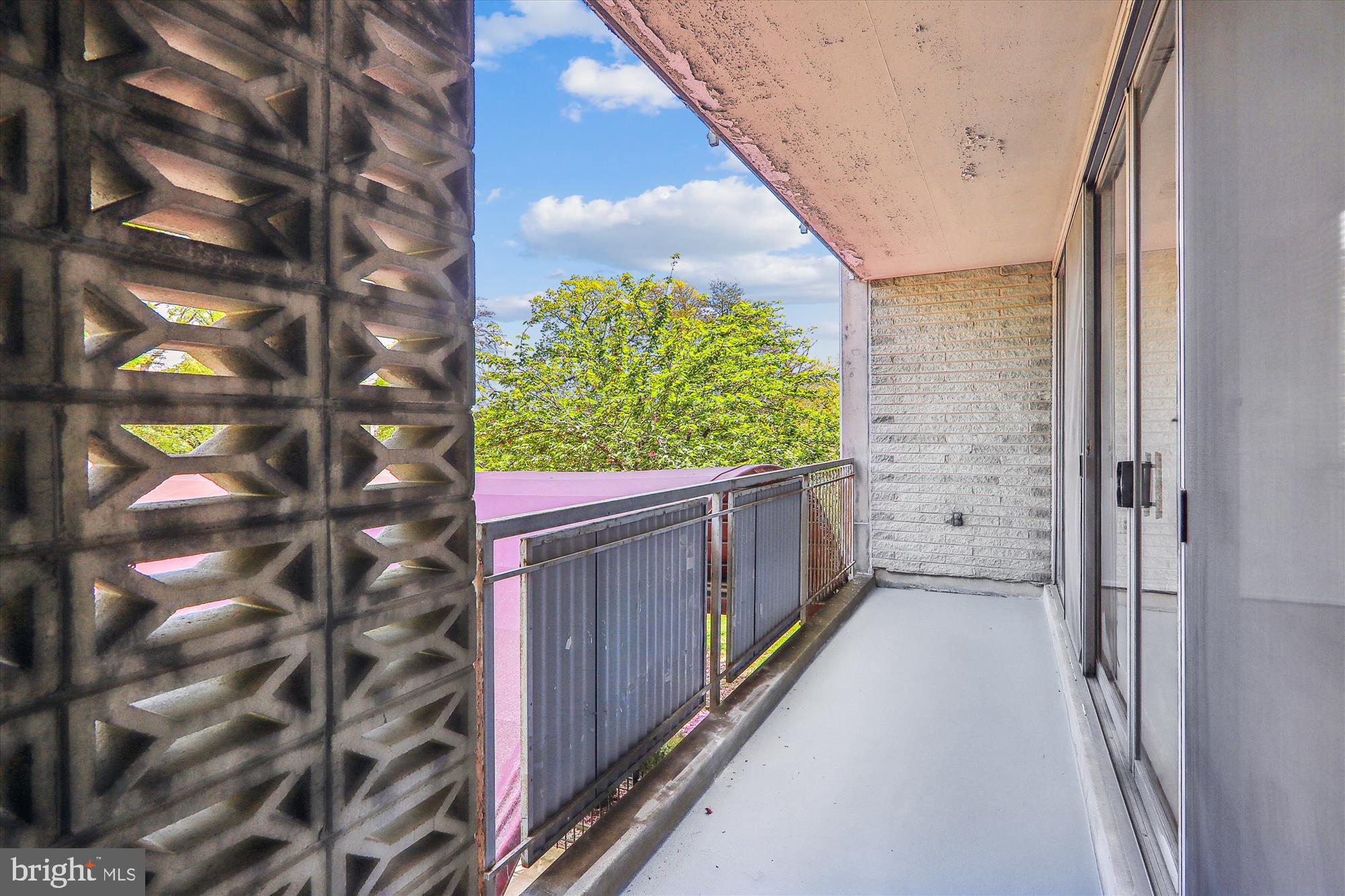 1826 Metzerott Road, Unit 207 Adelphi, MD 20783 - Photo 11 of 26 Private Balcony