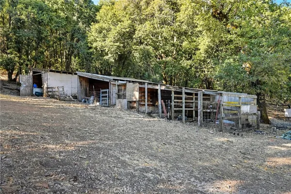 a view of a house with a patio