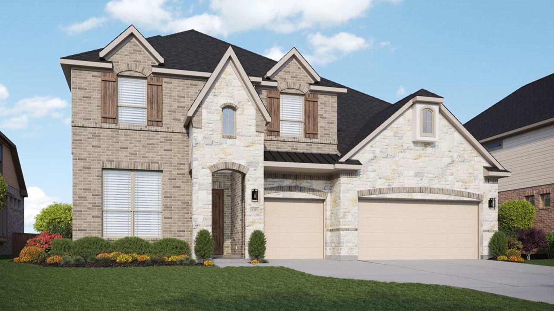 2020 Windy Riv Path Leander, TX 78641 - Photo 3 of 3 Rendering home photos of similar floorplans, not pictures of actual home.
