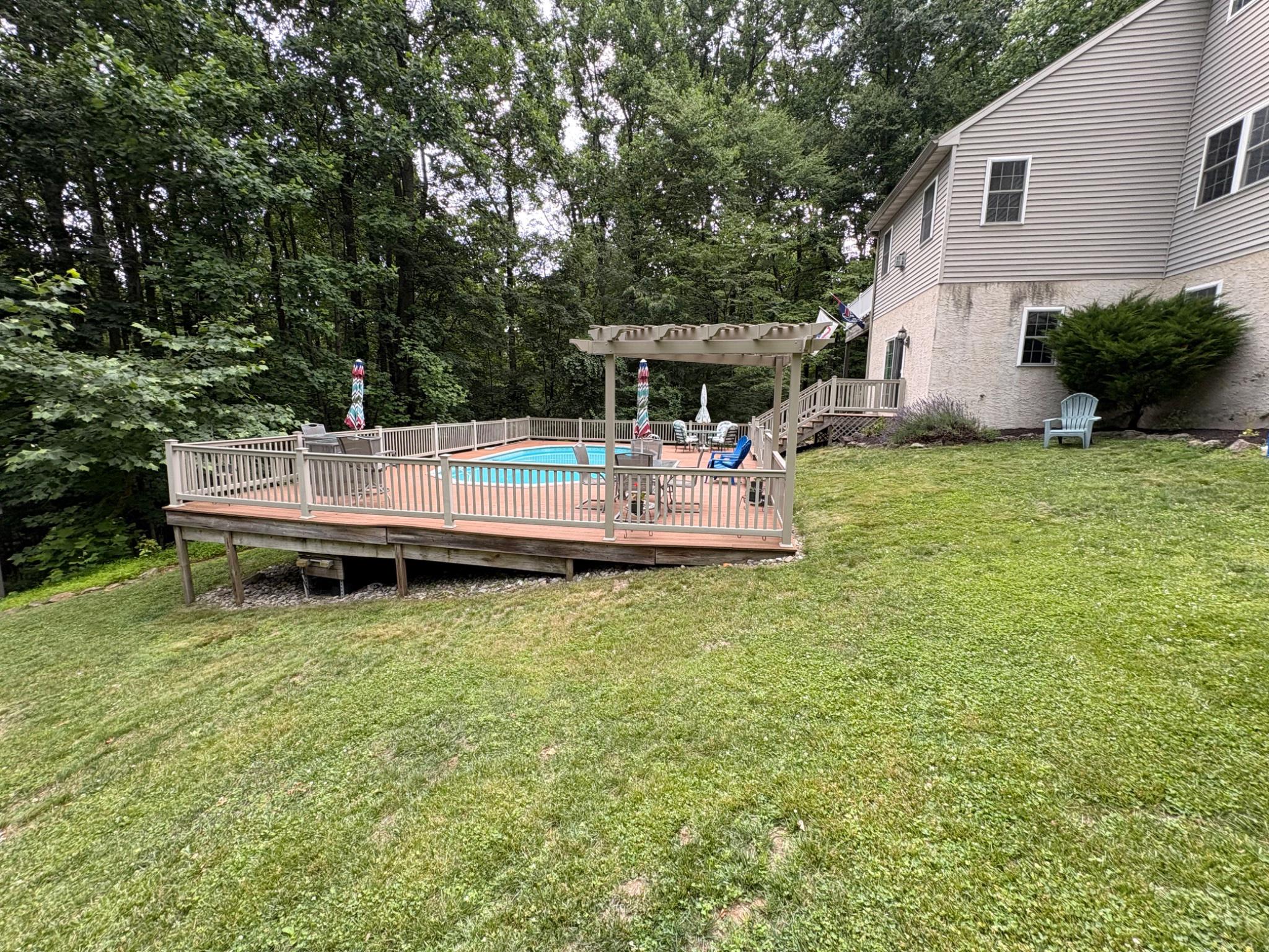 52 Hess Road Boyertown, PA 19512 - Photo 82 of 101 Tranquil backyard oasis with pool.