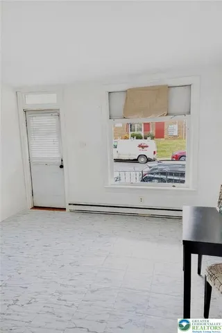 a view of a kitchen with window